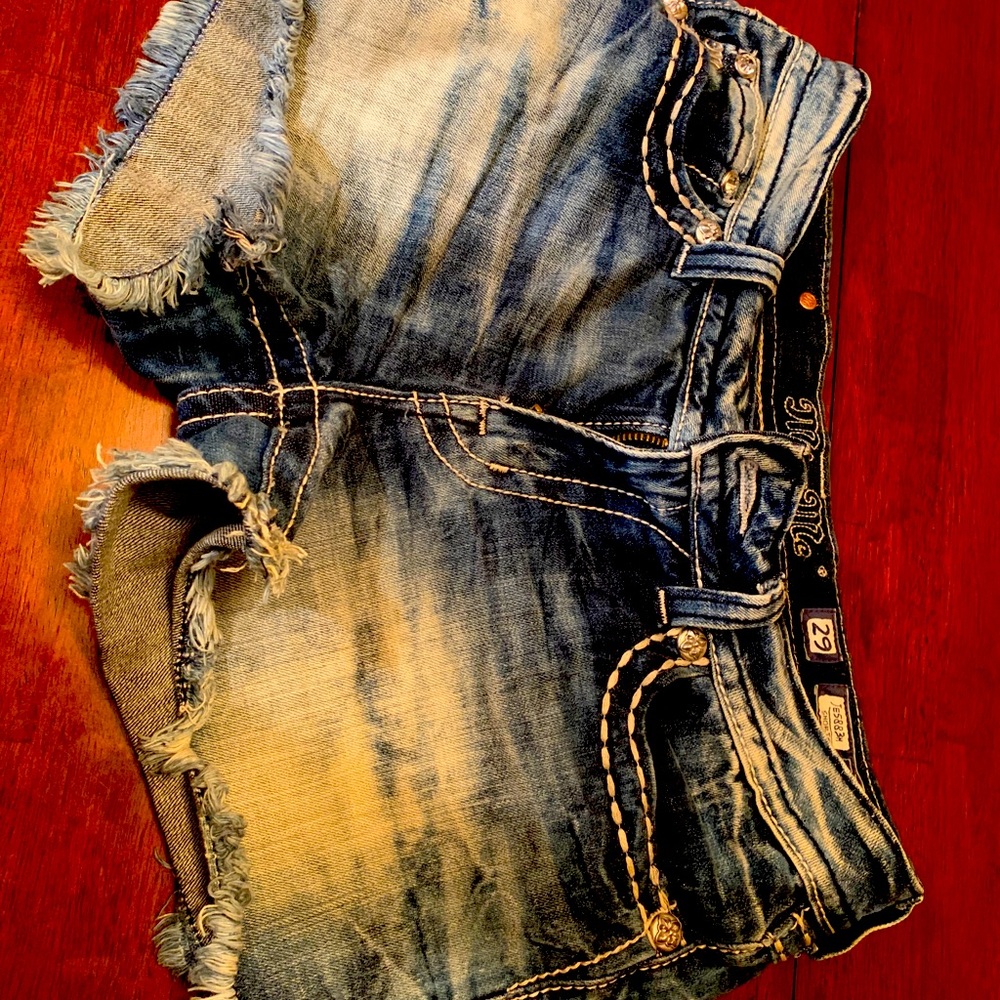 Sexy “Miss me” denim shorts, like new, size 29 Must have for this summer season!